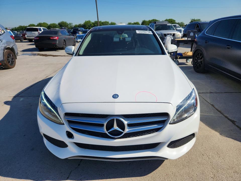 2015 Mercedes-benz C-klasse VIN 55SWF4KB0FU008705 COPART salvage auction — HAIL, Tx - Certificate Of Title, sold $2,100 on 2026-07-09 (photo 5)