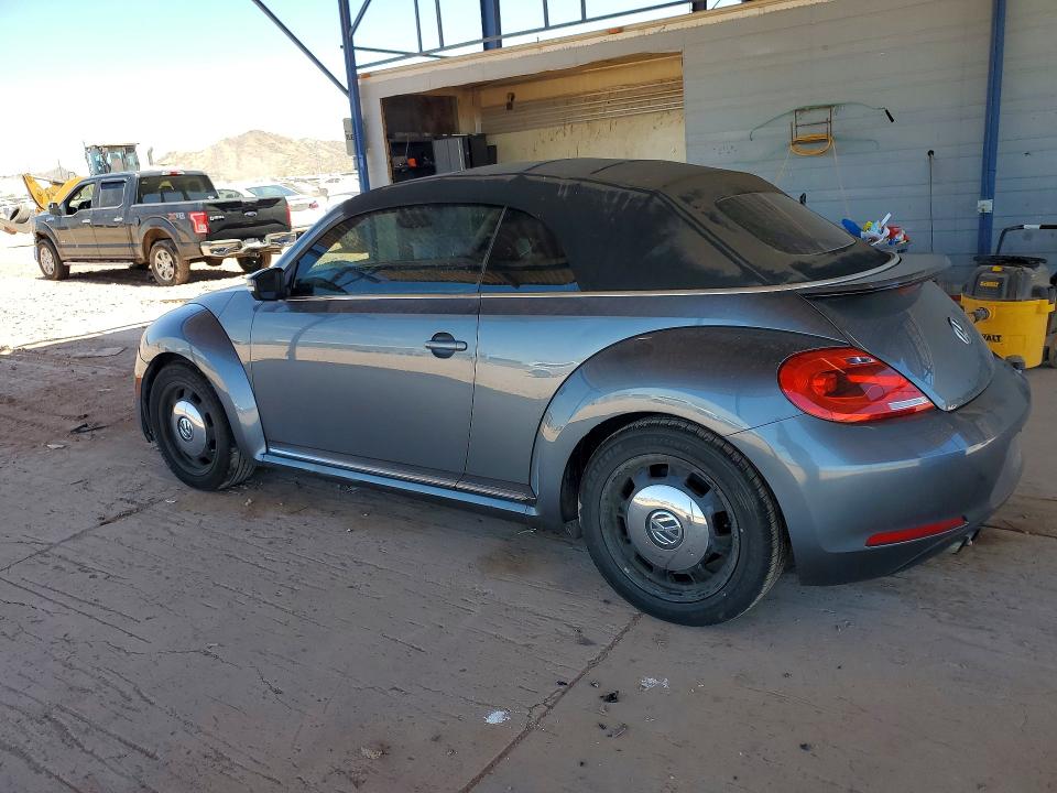 2015 Volkswagen Beetle VIN 3VW517AT3FM811346 COPART salvage auction — REAR END, Az - Cert Of Title - Salvage, sold $2,250 on 2026-07-02 (photo 2)