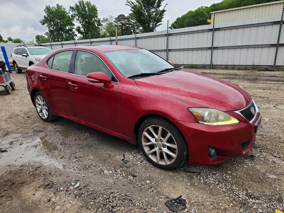 2013 Lexus Is VIN JTHCF5C28D5062565 COPART salvage auction — SIDE, Va - Cert Of Title - Salvage, sold $1,000 on 2026-07-21 (photo 4)