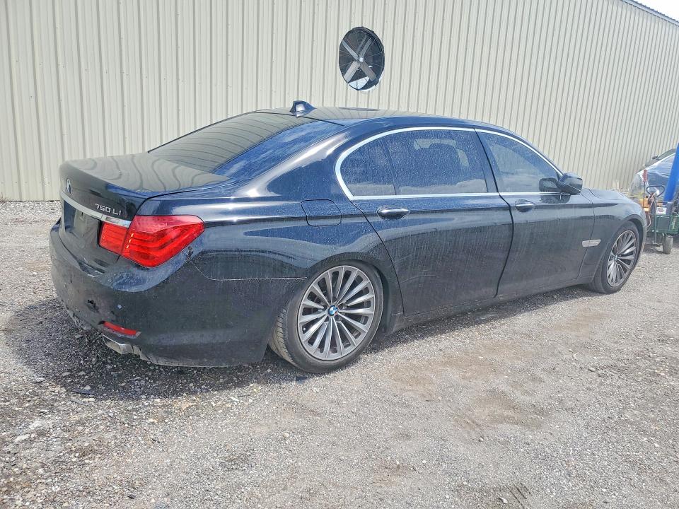 2011 BMW 7er VIN WBAKB8C55BCY66204 COPART salvage auction — REAR END, Tx - Salvage Vehicle Title, sold $1,150 on 2026-07-27 (photo 3)