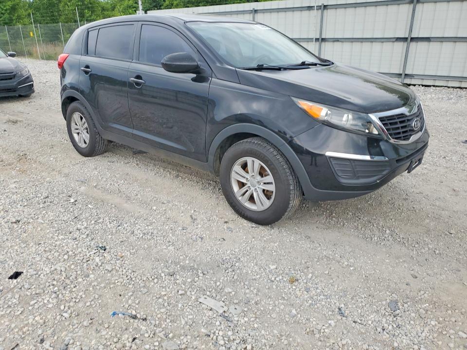 2012 Kia Sportage VIN KNDPB3A23C7320032 COPART salvage auction — HAIL, AR - CERTIFICATE OF TITLE, sold $750 on 2026-07-27 (photo 4)