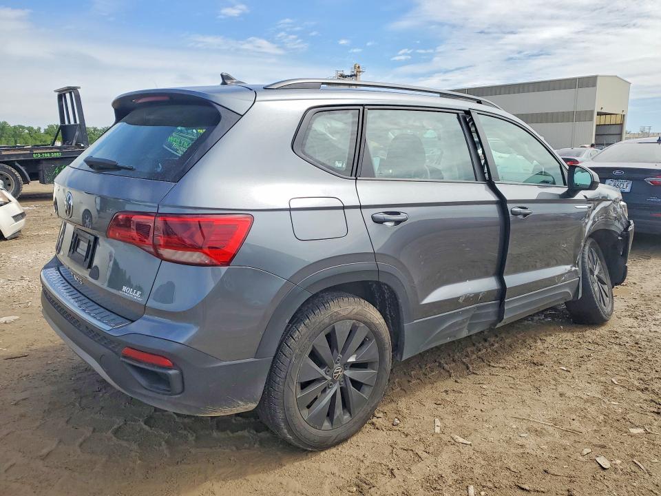 2023 Volkswagen Taos VIN 3VVCX7B20PM362550 COPART salvage auction — FRONT END, Mo - Salvage Certificate Of Title, sold $6,600 on 2026-07-09 (photo 3)