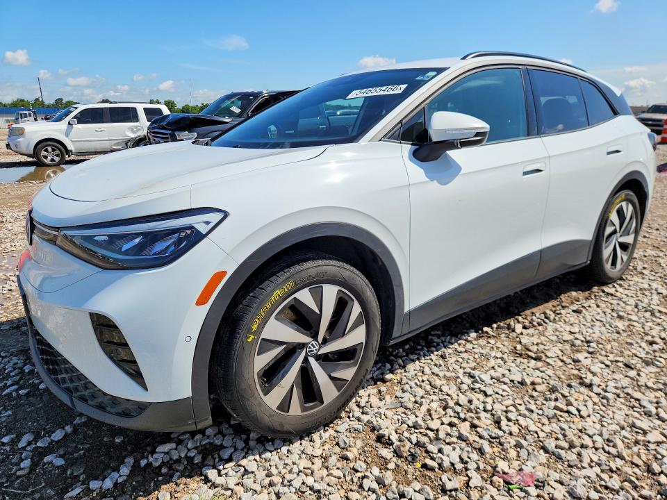 2024 Volkswagen Id.4 VIN 1V2BMPE87RC007560 COPART salvage auction — REAR END, Tx - Salvage Vehicle Title, sold $7,000 on 2026-07-23 (photo 1)