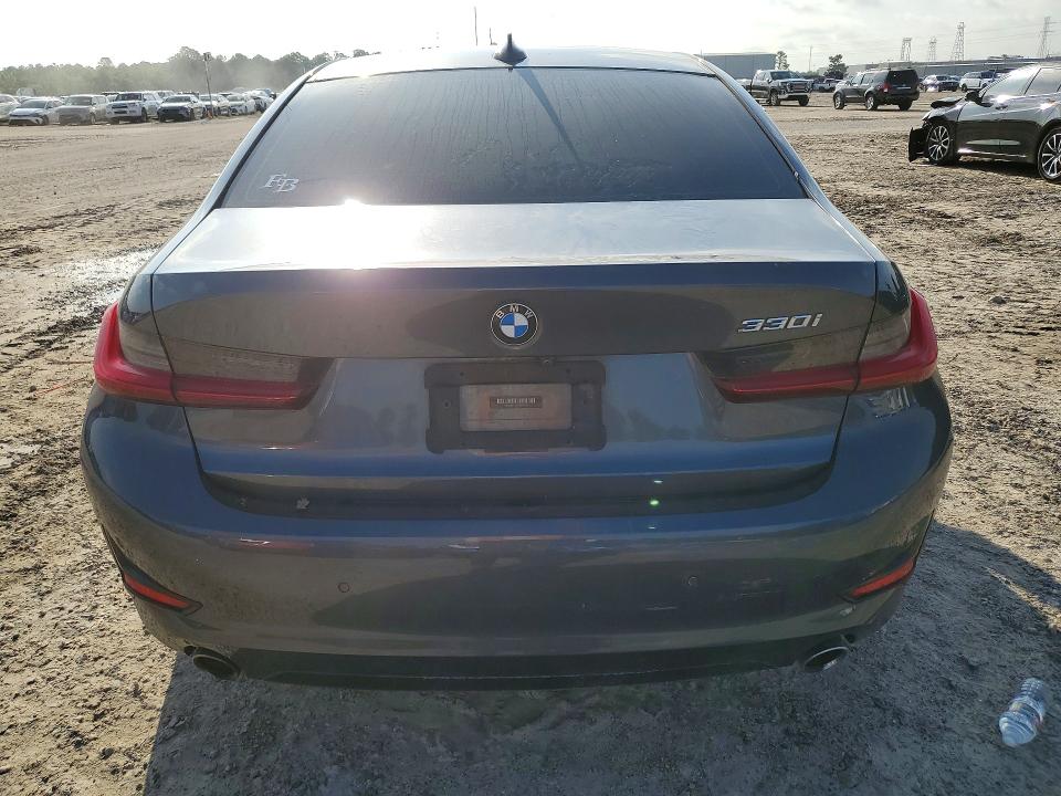 2020 BMW 3er VIN 3MW5R1J07L8B39730 COPART salvage auction — WATER/FLOOD, Tx - Salvage Title-Flood Damage, sold $7,100 on 2026-07-10 (photo 6)