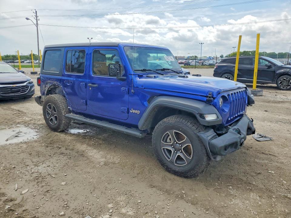 2020 Jeep Wrangler / VIN 1C4HJXDG1LW328867 COPART salvage auction — FRONT END, In - Cert Of Title-Salvage Title, sold $7,500 on 2026-07-31 (photo 4)