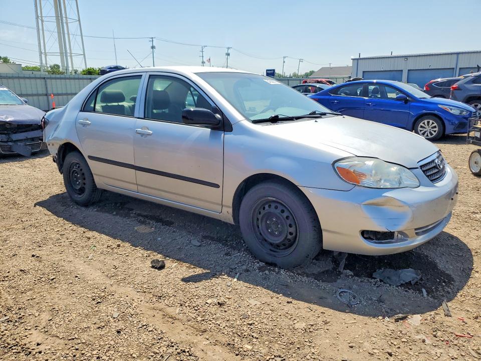 2006 Toyota Corolla VIN JTDBR32E060083236 COPART salvage auction — REAR END, In - Certificate Of Title, sold $1,000 on 2026-07-15 (photo 4)