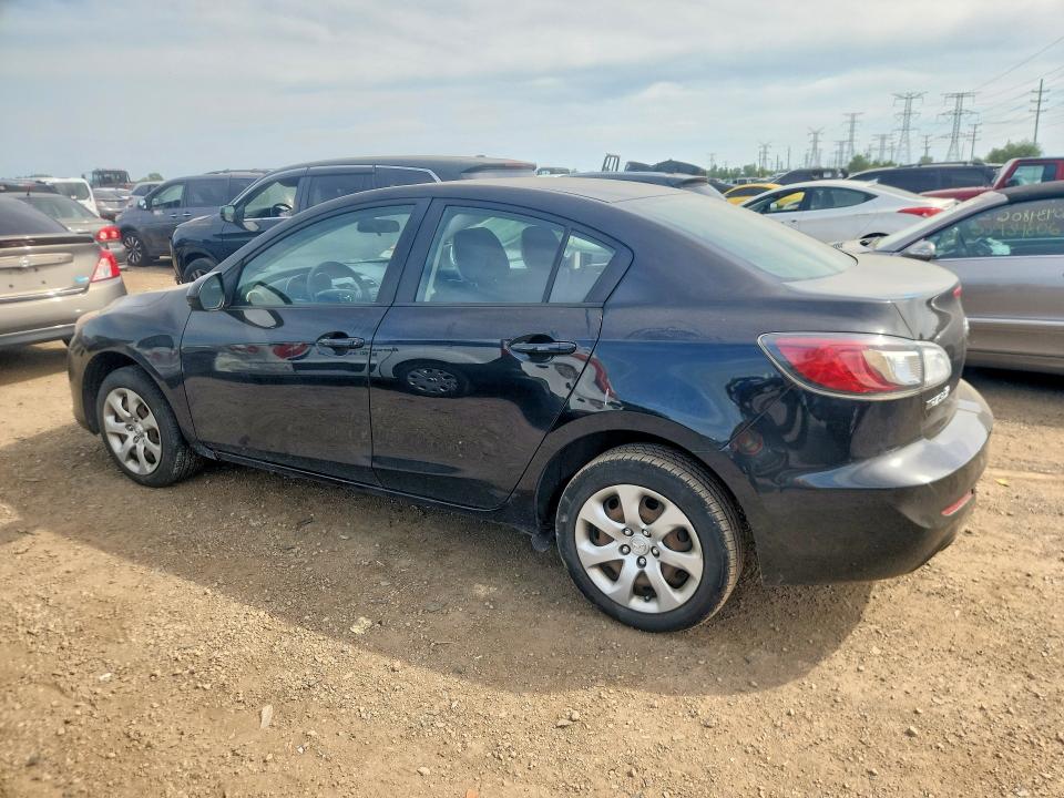 2013 Mazda 3 VIN JM1BL1U72D1826555 COPART salvage auction — SIDE, Il - Salvage Certificate, sold $800 on 2026-07-21 (photo 2)