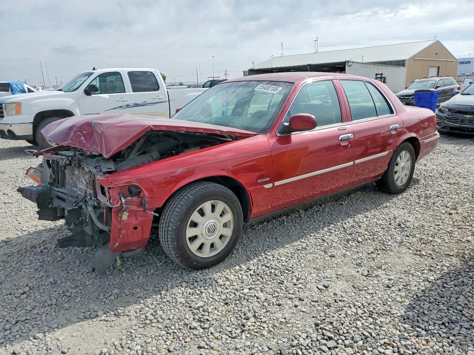 2003 Mercury Grand marquis VIN 2MEHM75W93X664072 COPART salvage auction — FRONT END, Co - Public - Salvage Title, sold $450 on 2026-07-09 (photo 1)