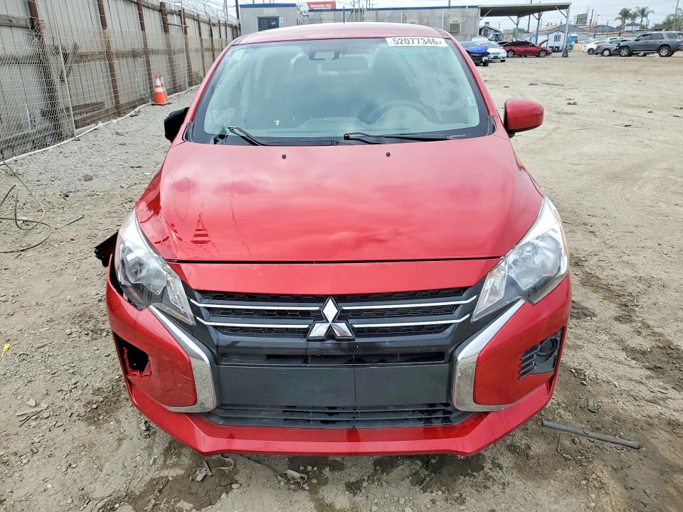 2024 Mitsubishi Mirage VIN ML32AUHJ2RH017782 COPART salvage auction — SIDE, CA - SALVAGE CERTIFICATE, sold $2,800 on 2026-07-13 (photo 5)