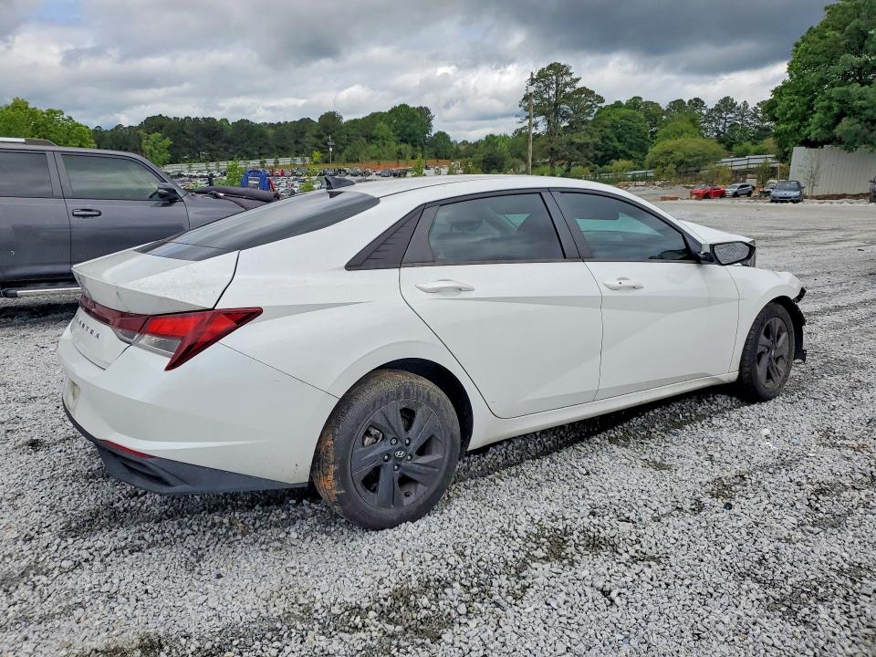 2022 Hyundai VIN 5NPLS4AG4NH067866 COPART salvage auction — MECHANICAL, GA - CERT OF TITLE-SALVAGE, sold $1,250 on 2026-07-06 (photo 3)