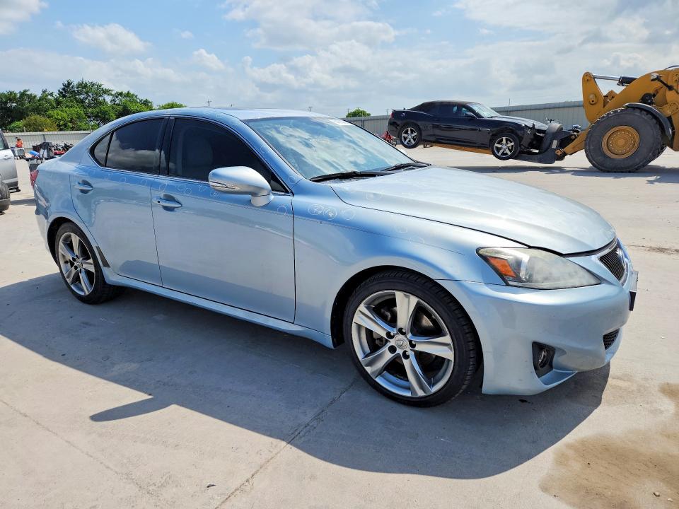 2011 Lexus Is VIN JTHBF5C22B5153758 COPART salvage auction — HAIL, Tx - Certificate Of Title, sold $4,100 on 2026-07-13 (photo 4)