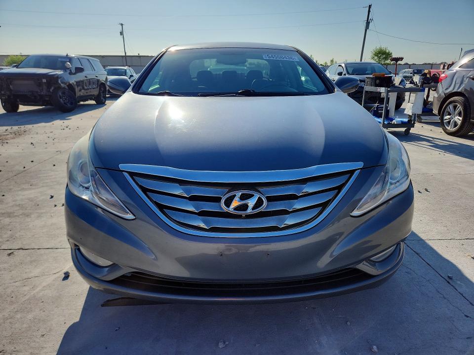 2013 Hyundai Sonata VIN 5NPEC4AB6DH719590 COPART salvage auction — FRONT END, Tx - Salvage Vehicle Title, sold $2,200 on 2026-07-10 (photo 5)