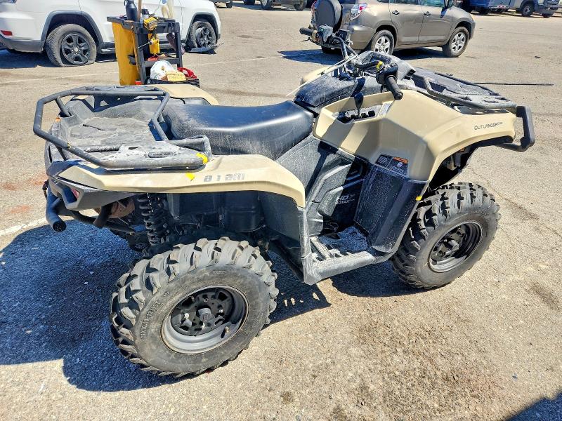 2025 Can-am/ brp Outlander VIN 3JB3GA529SJ000026 COPART salvage auction — ROLLOVER, Ca - Salvage Certificate, sold $4,300 on 2026-09-10 (photo 4)