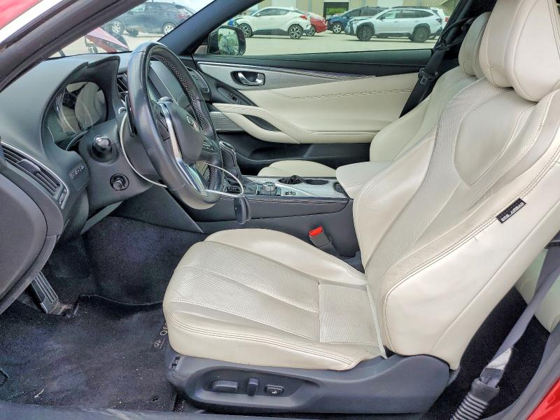 2017 Infiniti Q60 VIN JN1FV7EK6HM611091 COPART salvage auction — HAIL, TX - SALVAGE VEHICLE TITLE, sold $4,300 on 2026-07-02 (photo 7)