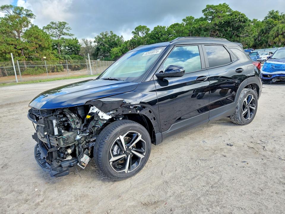 2023 Chevrolet VIN KL79MUSL0PB120371 COPART salvage auction — FRONT END, Fl - Cert Of Title Slvg Rebuildable, sold $5,900 on 2026-07-22 (photo 1)