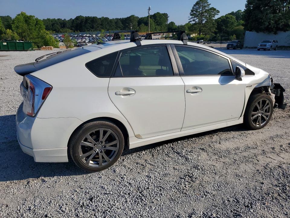 2014 Toyota Prius VIN JTDKN3DU3E1786189 COPART salvage auction — FRONT END, Ga - Cert Of Title-Salvage, sold $3,100 on 2026-07-06 (photo 3)
