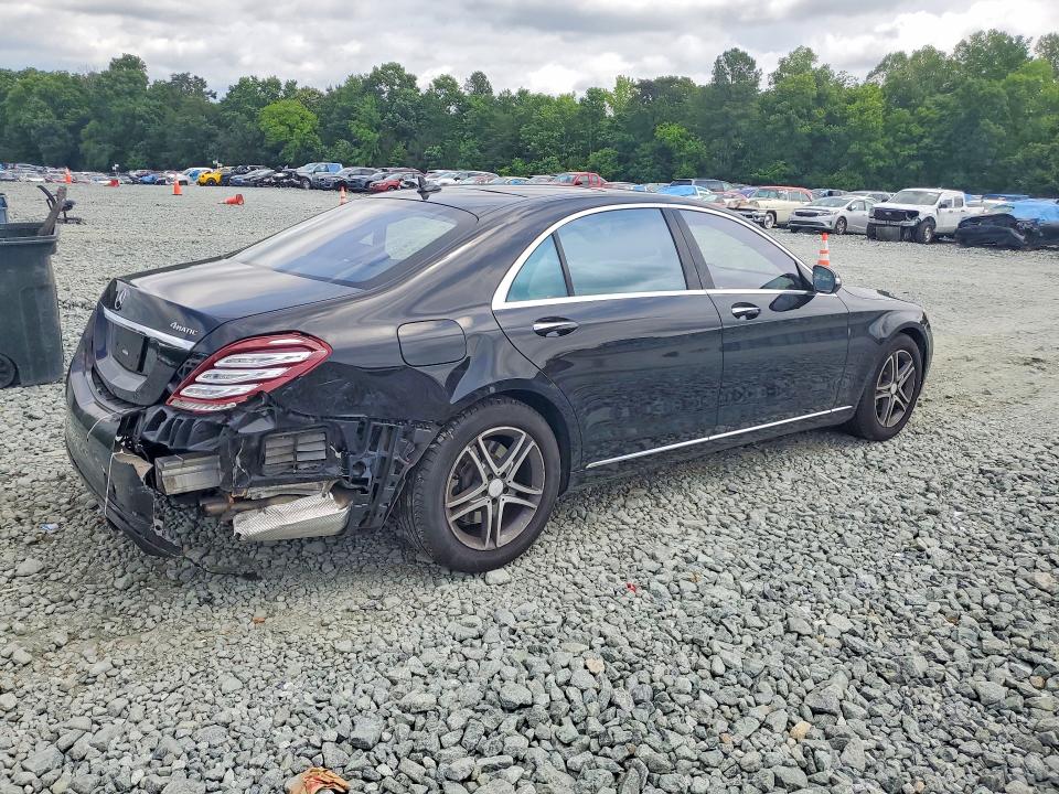 2016 Mercedes-benz S class VIN WDDUG8FB5GA205179 COPART salvage auction — REAR END, NC - SALVAGE CERTIFICATE OF TITLE, sold $150 on 2026-07-29 (photo 3)