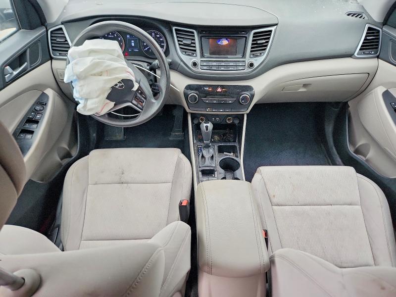 2017 Hyundai Tucson VIN KM8J23A43HU285939 COPART salvage auction — FRONT END, Pa - Certificate Of Salvage, sold $1,800 on 2026-07-16 (photo 8)