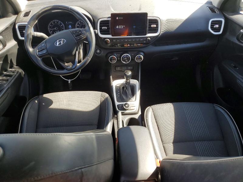 2022 Hyundai Venue VIN KMHRC8A33NU135510 COPART salvage auction — REAR END, Ca - Salvage Certificate, sold $3,150 on 2026-07-16 (photo 8)