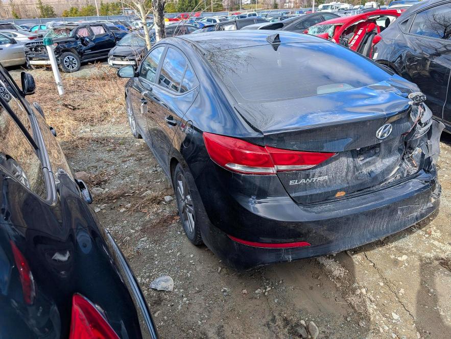 2017 Hyundai Elantra VIN KMHD84LFXHU177222 COPART salvage auction — REAR END, Qc - Gravement Accidente, sold $1,200 on 2026-07-14 (photo 2)