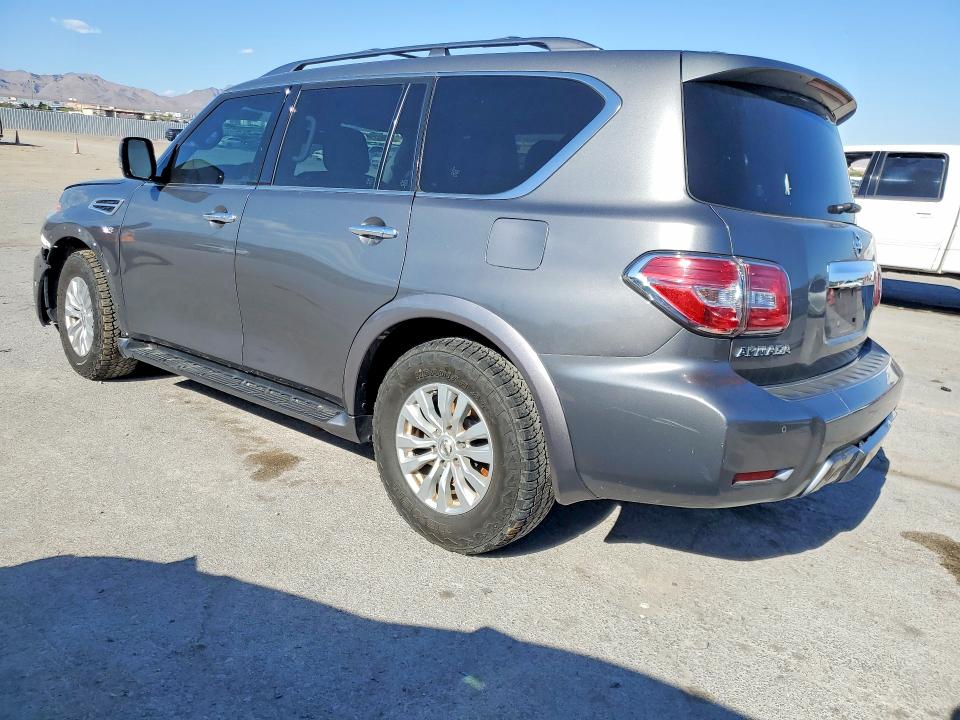 2019 Nissan Armada VIN JN8AY2ND6KX009045 COPART salvage auction — FRONT END, Ar - Cert Of Title-Salvage, sold $3,450 on 2026-07-28 (photo 2)