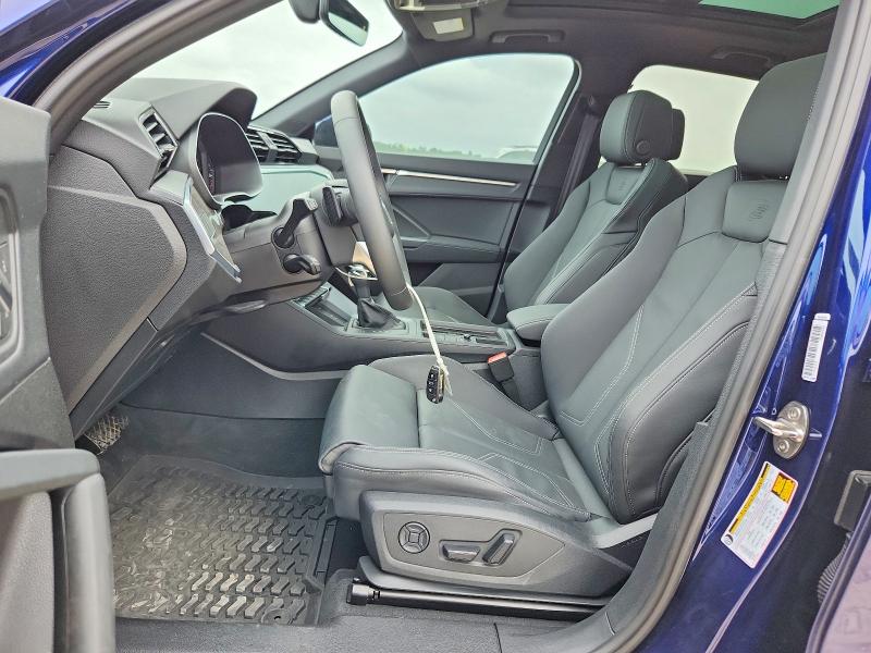 2025 Audi Q3 VIN WA1DECF32S1034017 COPART salvage auction — REAR END, Tx - Salvage Vehicle Title, sold $17,900 on 2026-07-02 (photo 7)