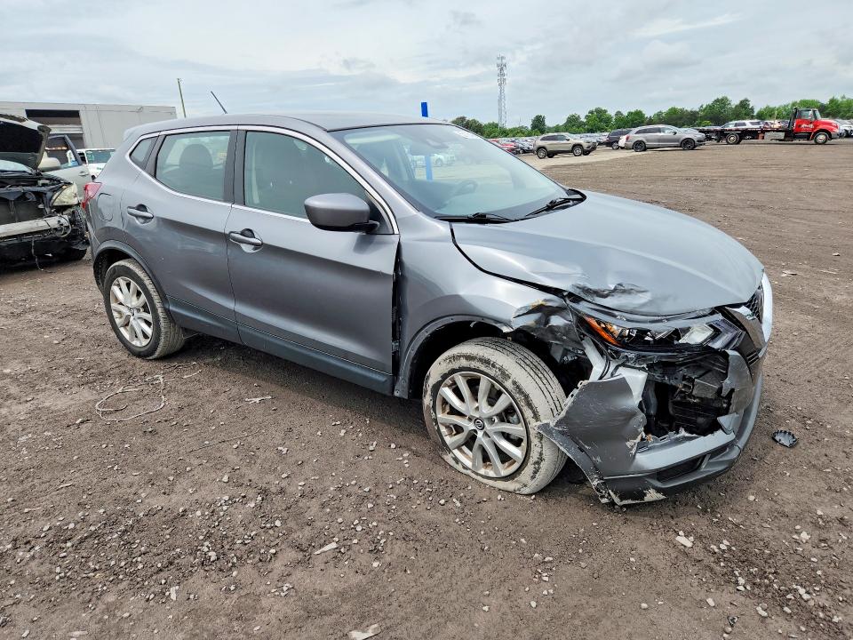 2021 Nissan Rogue VIN JN1BJ1AW4MW663110 COPART salvage auction — FRONT END, Va - Cert Of Title - Salvage, sold $3,400 on 2026-07-08 (photo 4)