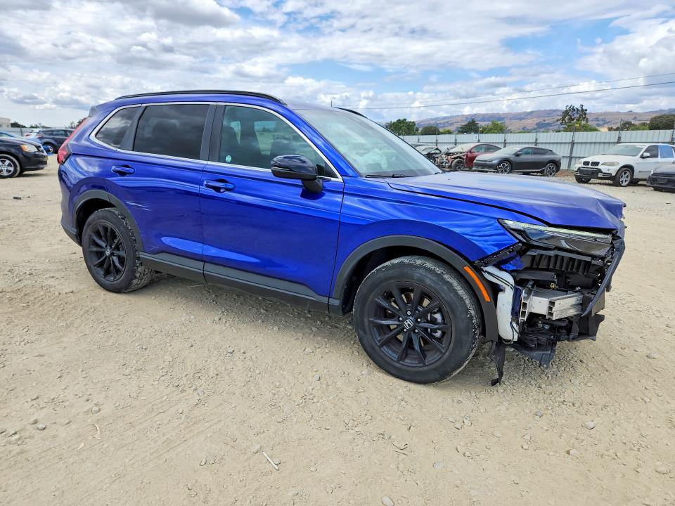 2023 Honda Cr-v VIN 7FARS6H54PE020109 COPART salvage auction — FRONT END, Ca - Salvage Certificate, sold $10,300 on 2026-07-21 (photo 4)