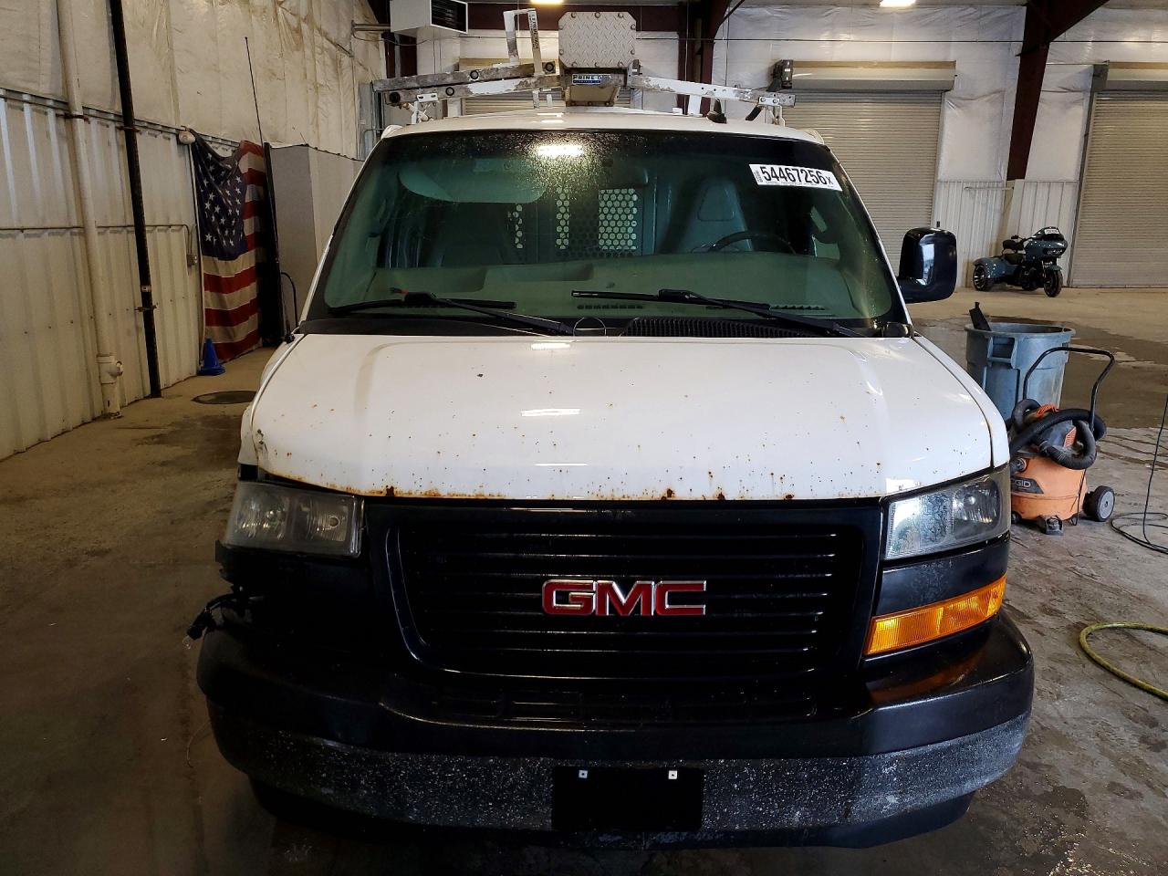 2019 Gmc Savana VIN 1GTW7AFP8K1159314 COPART salvage auction — Front End, St - Salvage Title, sold $1,350 on 2026-07-08 (photo 5)