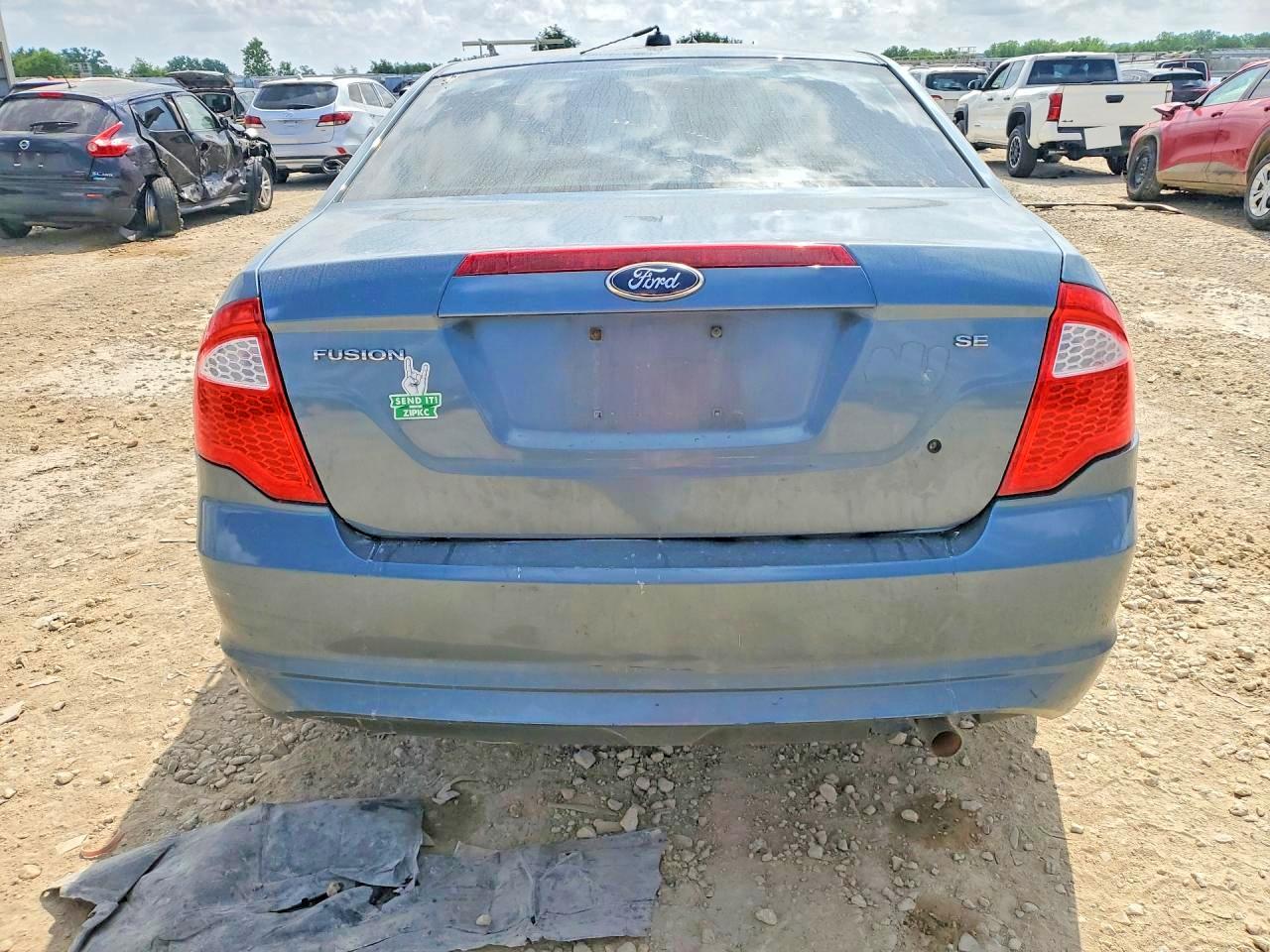 2011 Ford Fusion VIN 3FAHP0HA5BR315221 COPART salvage auction — Front End, MO - SALVAGE CERTIFICATE OF TITLE, sold $425 on 2026-06-25 (photo 6)