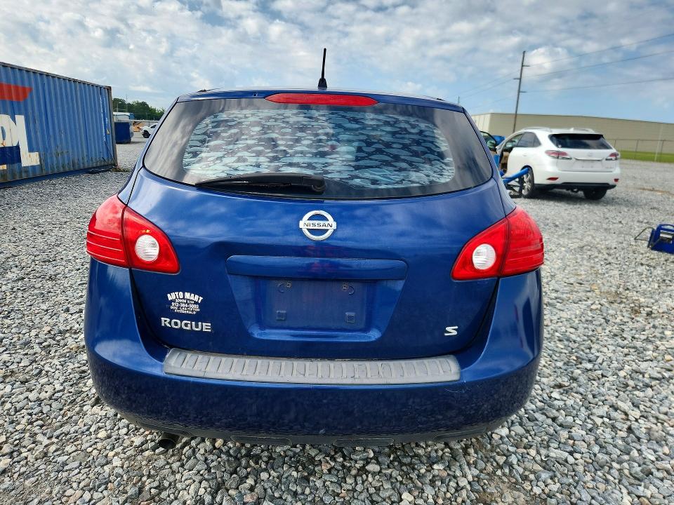 2009 Nissan Rogue VIN JN8AS58T89W053103 COPART salvage auction — SIDE, GA - CERT OF TITLE-SALVAGE, sold $375 on 2026-07-07 (photo 6)