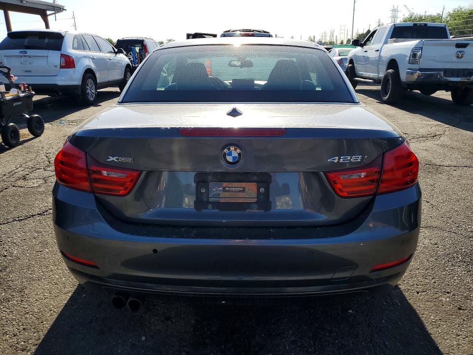 2014 BMW 4er VIN WBA3T1C55EPS98512 COPART salvage auction — UNDERCARRIAGE, Co - Public - Salvage Title, sold $6,400 on 2026-07-28 (photo 6)