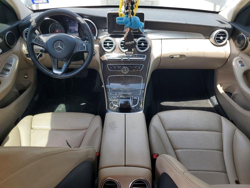 2016 Mercedes-benz C-klasse VIN 55SWF4KB2GU102702 COPART salvage auction — FRONT END, Tx - Salvage Vehicle Title, sold $3,800 on 2026-07-09 (photo 8)