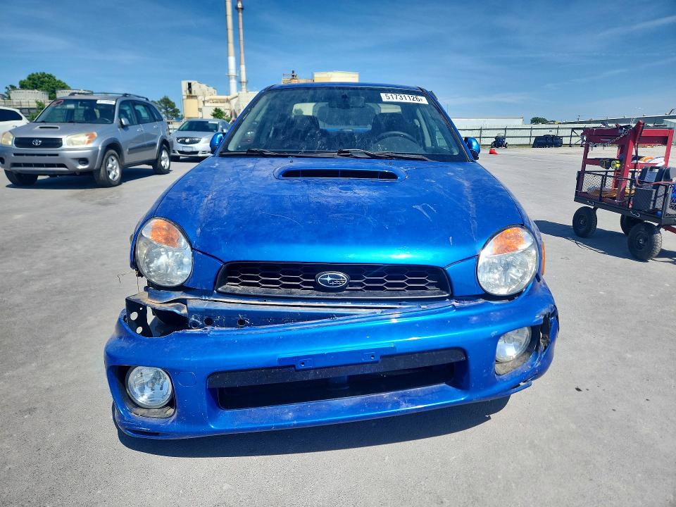 2003 Subaru Wrx VIN JF1GD29643G506731 COPART salvage auction — FRONT END, Ok - Certificate Of Title, sold $1,550 on 2026-07-08 (photo 5)