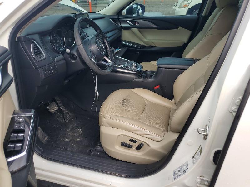 2018 Mazda Cx-9 VIN JM3TCACY0J0209310 COPART salvage auction — FRONT END, Salvage Title, sold $4,100 on 2026-07-17 (photo 7)