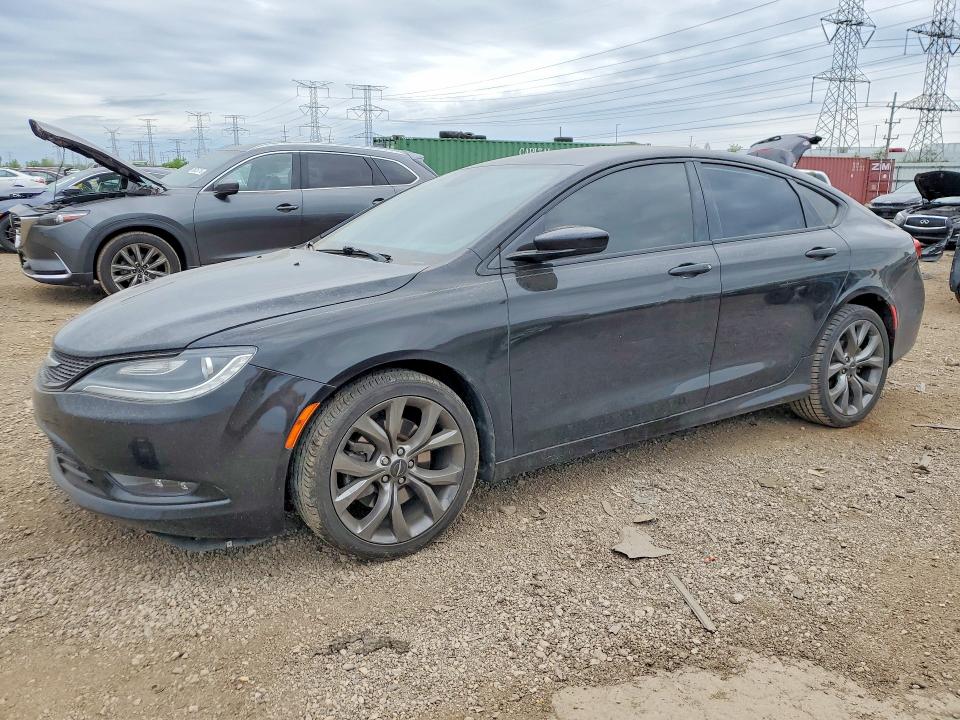 2016 Chrysler 200 VIN 1C3CCCBB6GN119645 COPART salvage auction — REAR END, Il - Salvage Certificate, sold $600 on 2026-07-09 (photo 1)