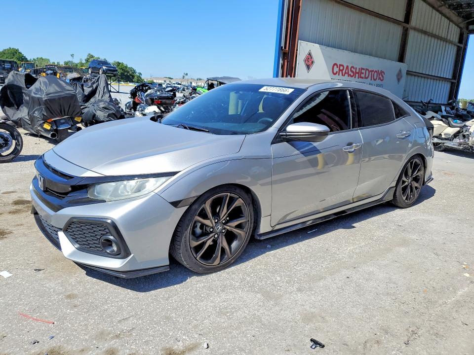 2018 Honda VIN SHHFK7H43JU226216 COPART salvage auction — FRONT END, Fl - Cert Of Title Slvg Rebuildable, sold $4,850 on 2026-07-10 (photo 1)