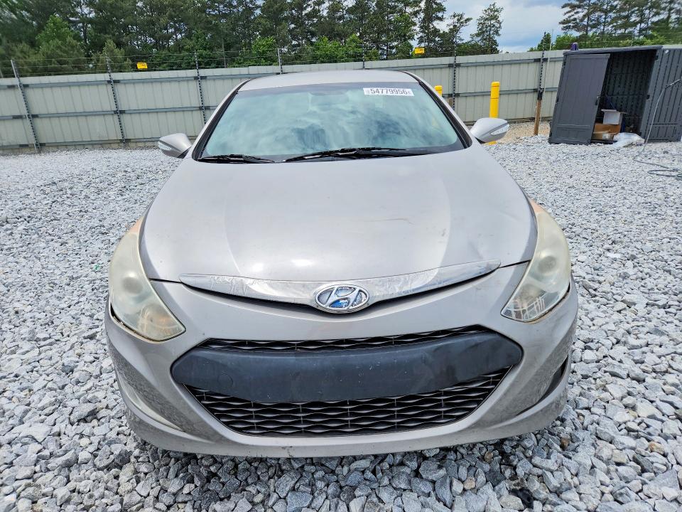 2011 Hyundai Sonata VIN KMHEC4A43BA004445 COPART salvage auction — FRONT END, Ga - Cert Of Title-Salvage, sold $1,250 on 2026-07-09 (photo 5)