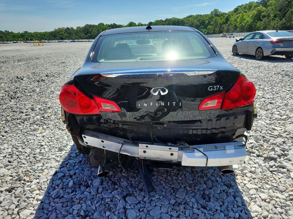 2012 Infiniti G VIN JN1CV6AR4CM972926 COPART salvage auction — REAR END, Ga - Cert Of Title-Salvage, sold $4,050 on 2026-07-28 (photo 6)