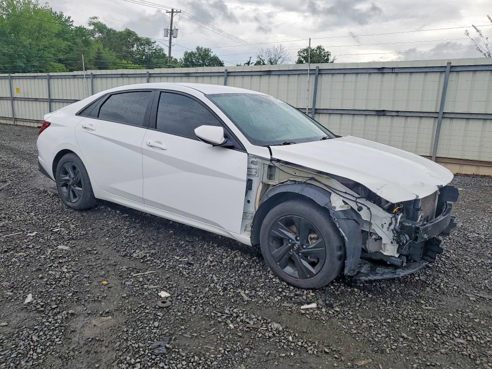 2023 Hyundai Elantra VIN KMHLM4AJ5PU055168 COPART salvage auction — FRONT END, NJ - CERT OF TITLE-SALVAGE, sold $3,850 on 2026-07-24 (photo 4)