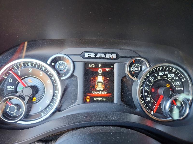 2019 Ram VIN 1C6RREFT8KN639798 COPART salvage auction — REAR END, ID - SALVAGE CERTIFICATE OF TITLE, sold $175 on 2026-07-29 (photo 9)