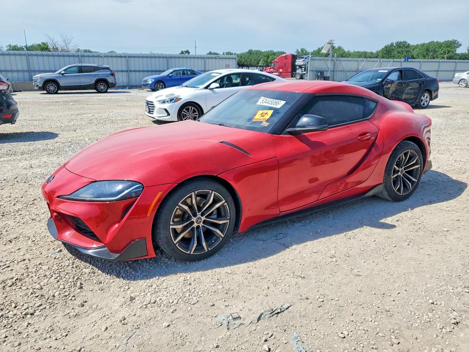 2022 Toyota Supra VIN WZ1DB2C0XNW046749 COPART salvage auction — NORMAL WEAR, Mo - Salvage Certificate Of Title, sold $5,000 on 2026-08-06 (photo 1)