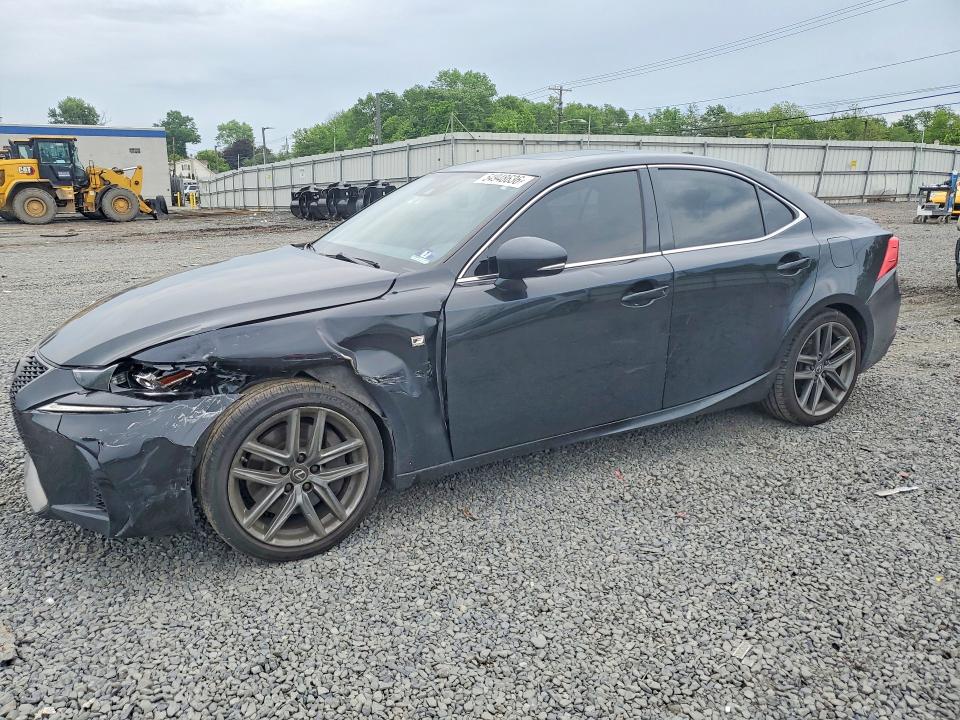 2019 Lexus Is VIN JTHC81D27K5034366 COPART salvage auction — FRONT END, Nj - Cert Of Title-Salvage, sold $8,200 on 2026-07-31 (photo 1)