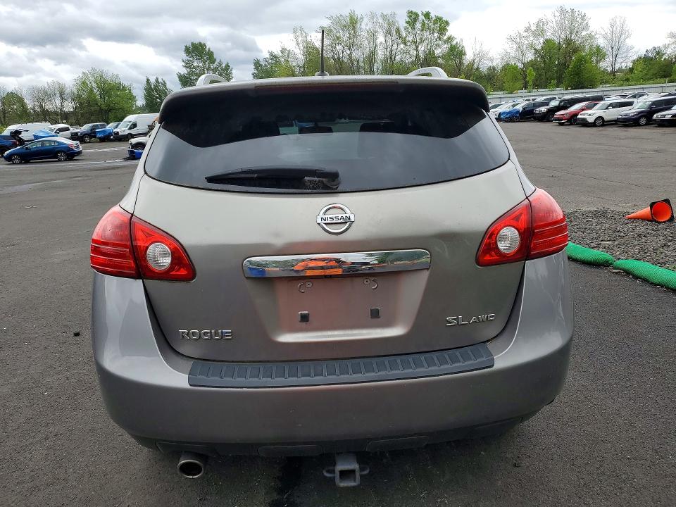 2011 Nissan Rogue VIN JN8AS5MV6BW309915 COPART salvage auction — FRONT END, Or - Salvage Title Certificate, sold $375 on 2026-07-06 (photo 6)