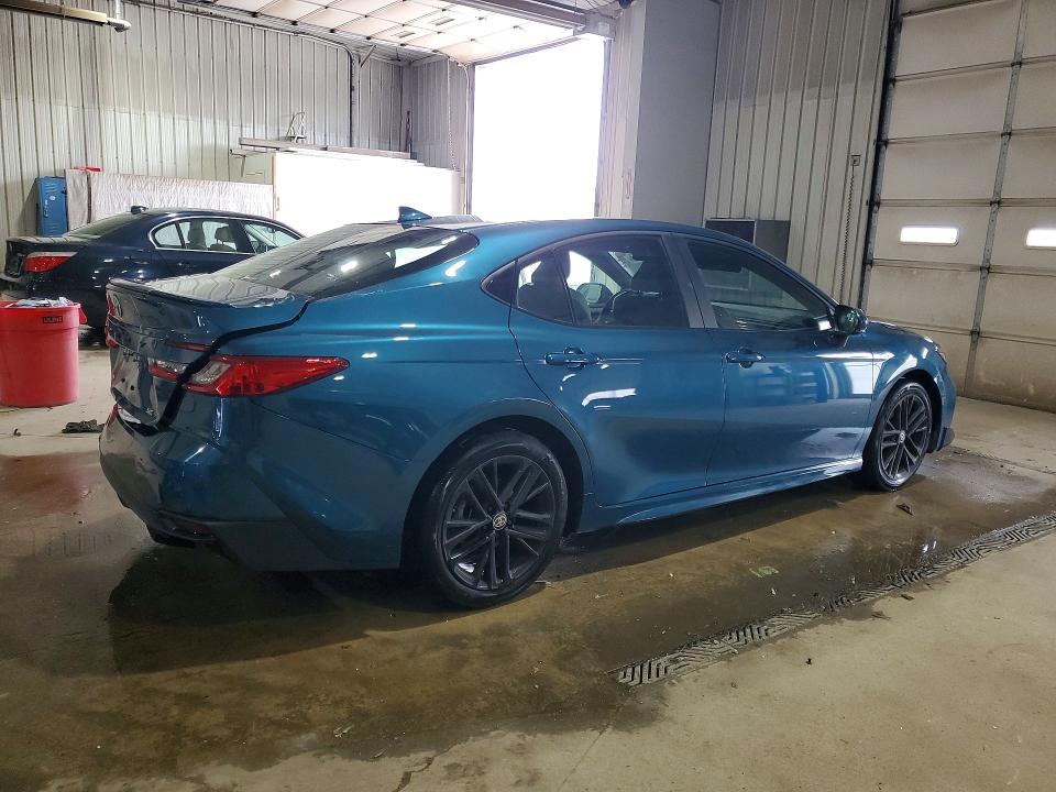 2025 Toyota Camry VIN 4T1DAACK7SU168078 COPART salvage auction — REAR END, PA - CERTIFICATE OF SALVAGE, sold $125 on 2026-08-27 (photo 3)