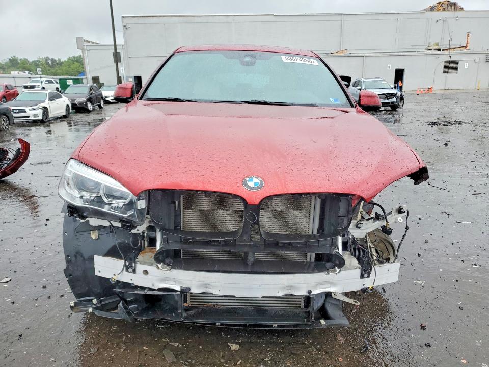 2017 BMW X6 VIN 5UXKU2C3XH0X47033 COPART salvage auction — FRONT END, Va - Cert Of Title - Salvage, sold $200 on 2026-07-29 (photo 5)