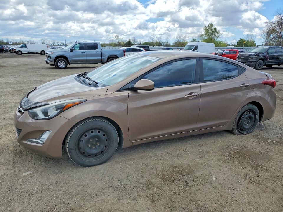 2015 Hyundai VIN KMHDH4AE2FU302494 COPART salvage auction — UNDERCARRIAGE, On - Permit Salvage, sold $575 on 2026-07-28 (photo 1)
