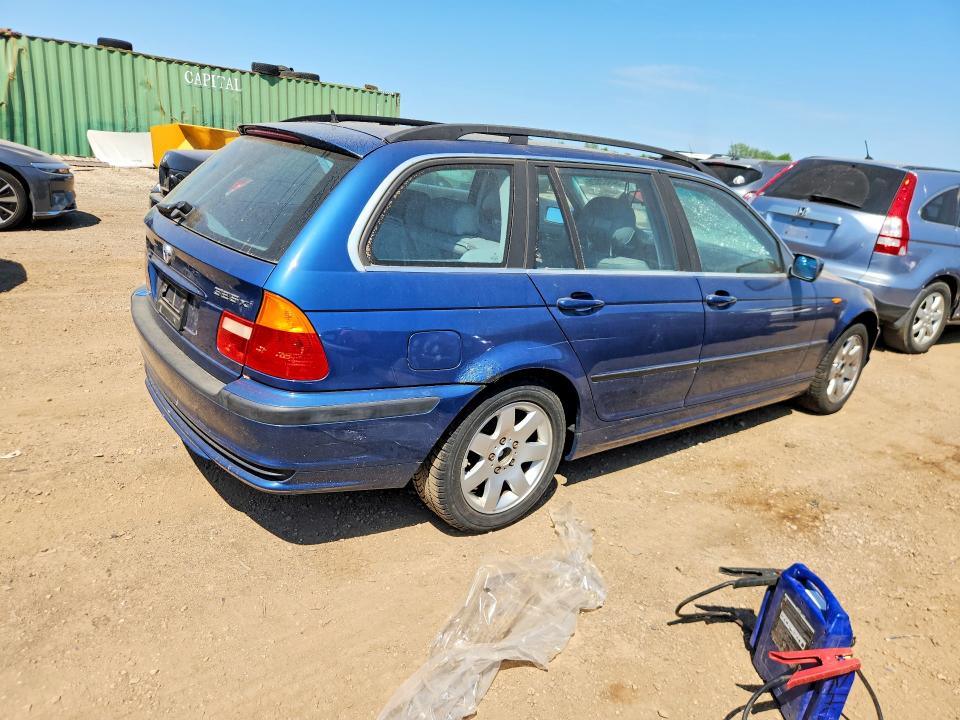 2003 BMW 3er VIN WBAEP334X3PF03175 COPART salvage auction — ROOF, Il - Salvage Certificate, sold $650 on 2026-07-21 (photo 3)