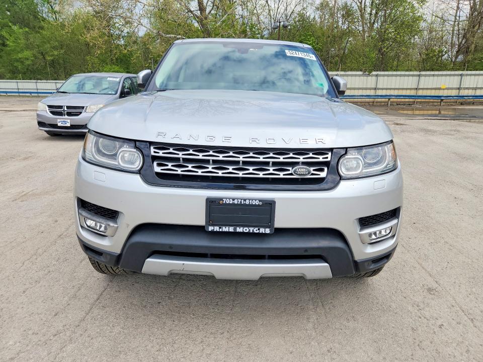 2015 Land rover Range rover sport VIN SALWR2TF2FA534981 COPART salvage auction — MINOR DENT/SCRATCHES, WV - CERTIFICATE OF TITLE, sold $3,250 on 2026-07-16 (photo 5)