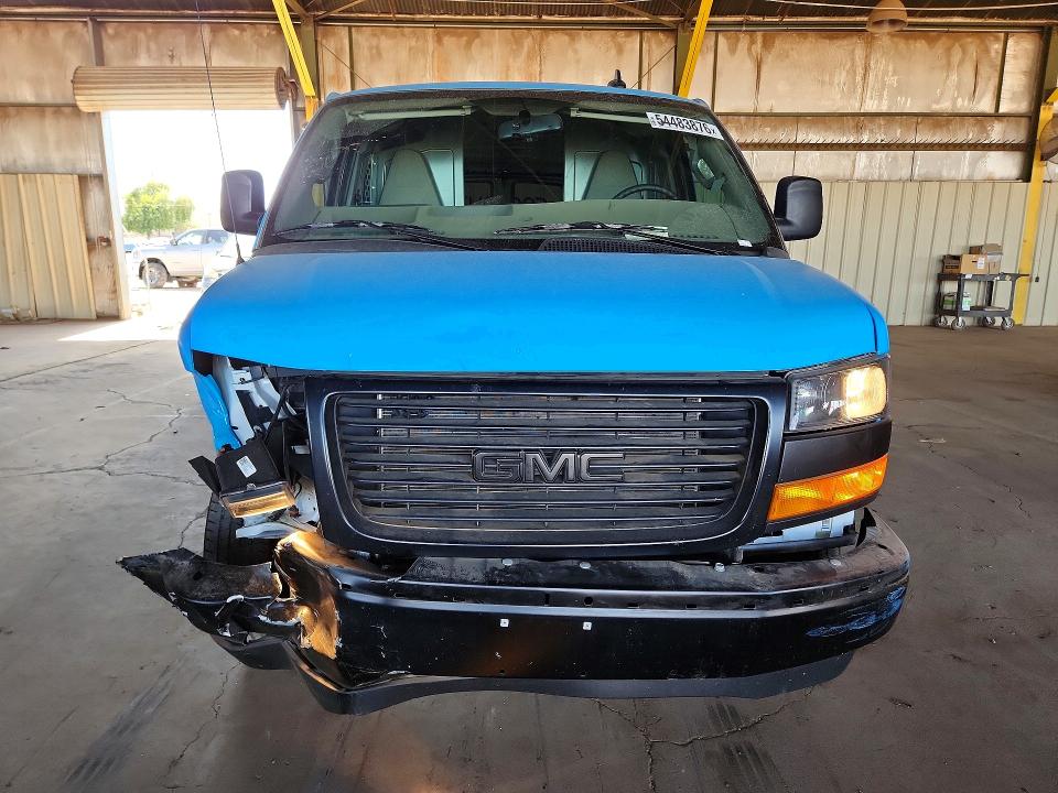 2025 Gmc Savana VIN 1GTZ7HF77S1173761 COPART salvage auction — FRONT END, Az - Cert Of Title - Salvage, sold $15,300 on 2026-07-22 (photo 5)